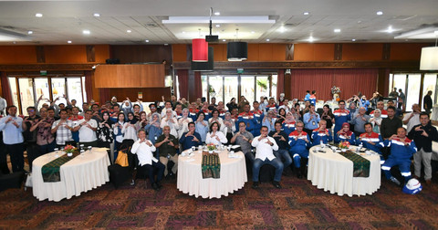 Program Jejak Keberlanjutan sarana Pertamina galakkan pemahaman keberlanjutan di kalangan Perwira Pekerja Pertamina. Program Jejak Keberlanjutan Series#1 diselenggarakan di Pertamina Hulu Rokan, Rumbai, Pekanbaru, Riau, Selasa (22/4/2025). Foto: Dok. Pertamina