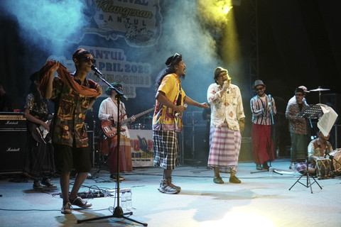 Poem Bengsing, band asal Kota Yogyakarta. Foto: Dok. Poem Bengsing