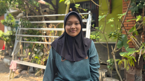 Laili Anggita Kusumawati, mahasiswa penerima JPS. Foto: Arif UT/Pandangan Jogja