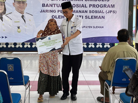 Program JPS yang dijalankan Pemerintah Kabupaten Sleman dan diawasi Komisi C DPRD Sleman. Foto: Dok. Pemkab Sleman