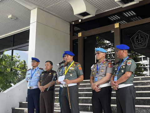 Komandan Pusat Polisi Militer (Danpuspom) TNI Mayjen Yusri Nuryanto saat diwawancarai di mabes TNI, Jakarta Timur, Rabu (7/5/2025). Foto: Rayyan Farhansyah/kumparan