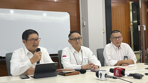Kepala Departemen Pengelolaan Moneter & Aset Sekuritas (DPMA) BI, Erwin Gunawan Hutapea, saat Taklimat Media BI, Rabu (7/5/2025). Foto:  Fariza/kumparan
