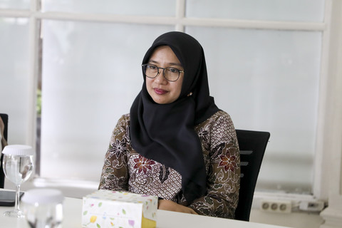 Kunjungan Bupati Banyuwangi Ipuk Fiestiandani ke kumparan, Jakarta, Rabu (7/5/2025). Foto: Syawal Febrian Darisman/kumparan