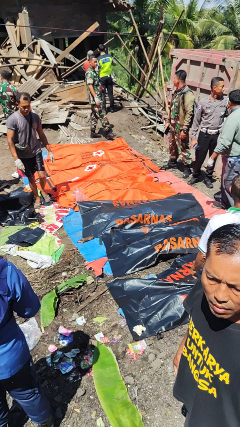 Korban kecelakaan di Jalan Purworejo-Magelang. Dok: Polres Purworejo