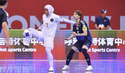  Tim Futsal Putri vs Jepang di Piala Asia. Foto: Dok. FFI