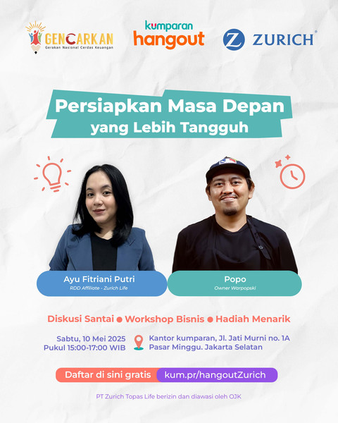 kumparan Hangout akan digelar pada Sabtu (10/5) mendatang. Foto: kumparan