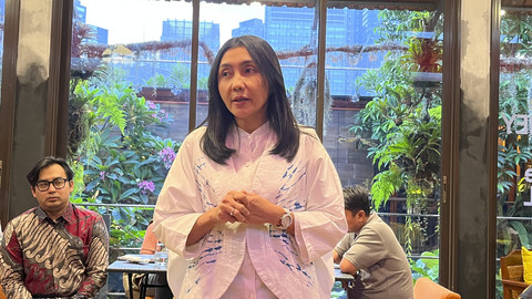 Corporate Secretary Pertamina Patra Niaga Heppy Wulansari saat diskusi bersama media di Jakarta, Rabu (7/5/2025). Foto: Fariza Rizky Ananda/kumparan