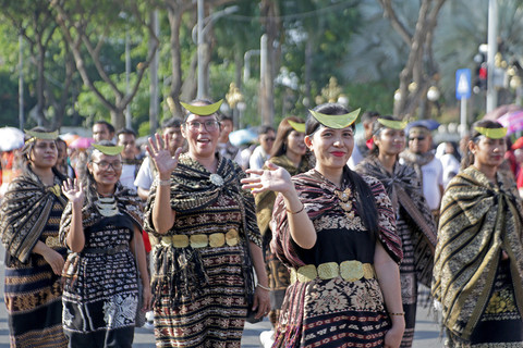 Ilustrasi pawai budaya di Surabaya. Foto: Diskominfo Surabaya 