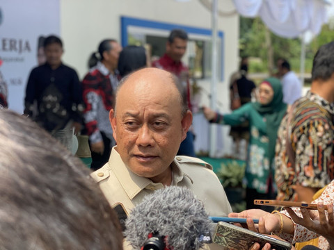 Kepala Badan Gizi Nasional, Dadan Hindayana, saat melakukan kunjungan ke Sleman, Kamis (8/5). Foto: Resti Damayanti/Pandangan Jogja
