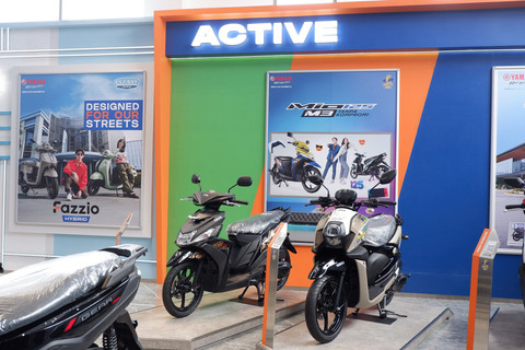 PT Yamaha Indonesia Motor Manufacturing (YIMM) meresmikan Flagship Shop di Denpasar, Bali, Jumat (9/5/2025). Foto: Sena Pratama/kumparan