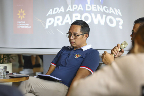 Kepala PCO Hasan Nasbi, Jakarta, Sabtu (10/5/2025). Foto: Iqbal Firdaus/kumparan
