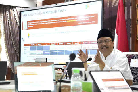 Kemensos dan BPS Mutakhirkan DTSEN untuk Penyaluran Bansos Triwulan II. Foto: Dok. Kemensos