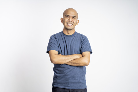 Ilustrasi pria botak. Foto: Odua Images/Shutterstock