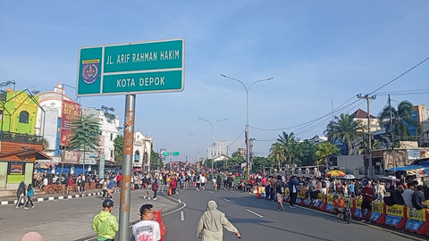 CFD di Depok hingga Jalan Arif Rahman Hakim. dok kumparan
