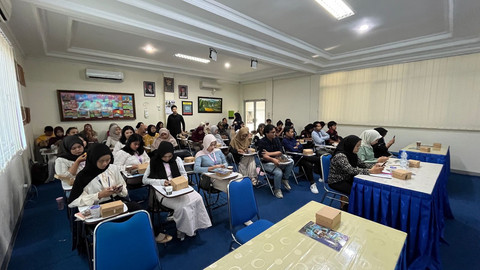 Peserta dskusi Publik Membahas Soal AI Lampung Geh Academy bersama AJI Bandar Lampung. | Foto: Lampung Geh