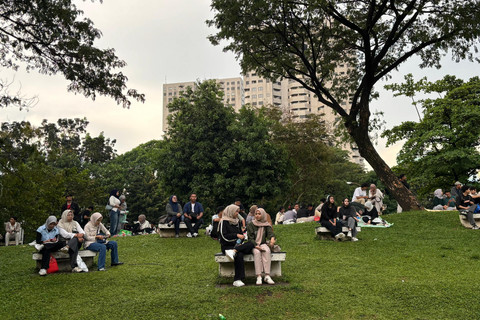 Suasana Hutan Kota GBK, Jakarta Pusat pada Minggu (11/5/2025). Foto: Abid Raihan/kumparan