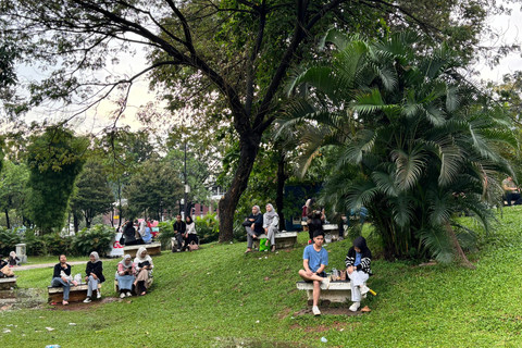 Suasana Hutan Kota GBK, Jakarta Pusat pada Minggu (11/5/2025). Foto: Abid Raihan/kumparan
