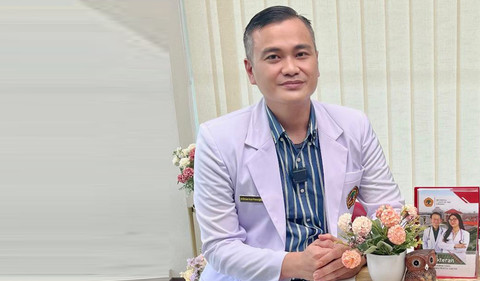 Kepala Program Studi (Kaprodi) Pendidikan Profesi Dokter FK Untag Surabaya dr. Dimas Aryo Pamungkas, Sp.PD.