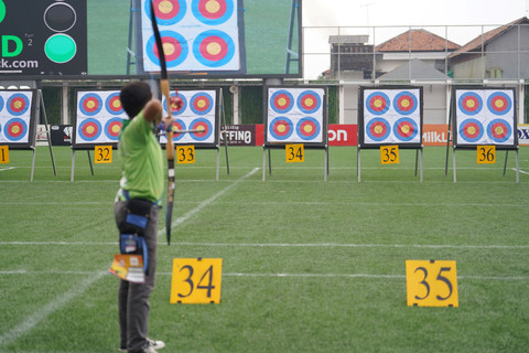 MilkLife Archery Challenge 2025 Seri 1 yang bergulir pada 9 Mei hingga 11 Mei di Supersoccer Arena, Kudus, Jawa Tengah. Foto: Djarum Foundation