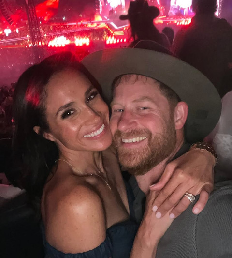 Meghan Markle Berbagi Momen Kencan dengan Pangeran Harry di Konser Beyonce. Foto: Instagram @meghan