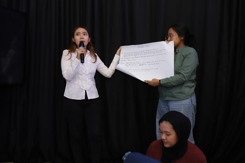 Potret keseruan kumparan Hangout digelar di kantor kumparan pada Sabtu (10/5). Foto: kumparan