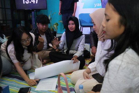 Potret keseruan kumparan Hangout digelar di kantor kumparan pada Sabtu (10/5). Foto: kumparan