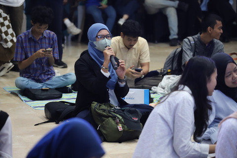 Potret keseruan kumparan Hangout digelar di kantor kumparan pada Sabtu (10/5). Foto: kumparan