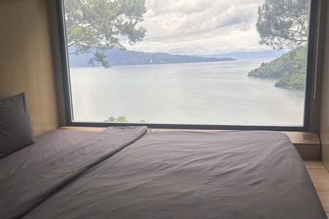 Bobocabin Patra Parapat, Toba. Foto: Caroline Pramantie/kumparan