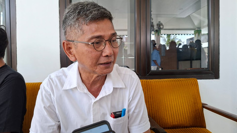 Perwakilan Penghageng KHP Datu Dana Suyasa Keraton Ngayogyakarta Hadiningrat, Agus Langgeng Basuki. Foto: Resti Damayanti/Pandangan Jogja