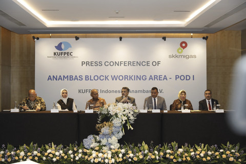 Perusahaan asal Kuwait yakni Kuwait Foreign Petroleum Exploration Company (KUFPEC) B.V. telah mendapat persetujuan untuk melakukan pengembangan lewat Plan of Development (POD) I Blok Anambas, Kamis (15/5/2025). Foto: Dok. SKK Migas