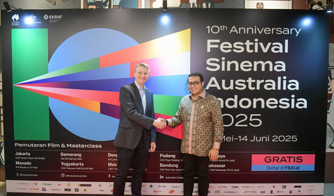 Festival Sinema Australia Indonesia 2025 resmi digelar mulai 16 Mei sampai 14 Juni 2025. Foto: Australian Embassy Jakarta