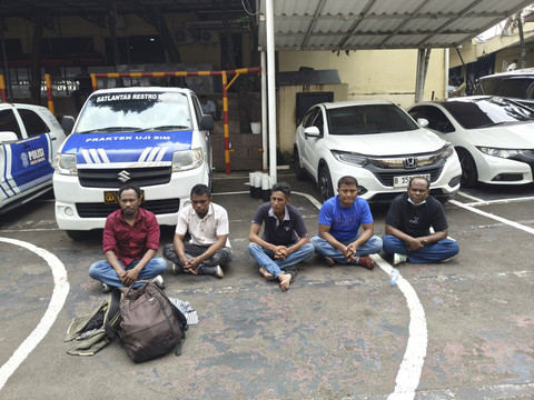 Polres Metro Depok melaksanakan razia atas tindakan premanisme di wilayah Depok, Kamis (15/5/2025). Foto: Dok. Istimewa