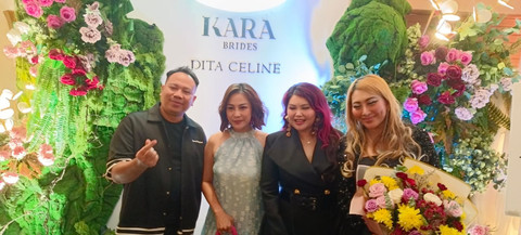 Vicky Prasetyo dalam acara Kara Brides by Dita Celine. Foto: Istimewa