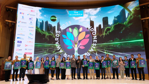 Sub Holding Integrated Maritime (SH IML) Pertamina Group meraih tiga penghargaan di ajang CSR Brand Equity and Indonesia Best CSR Awards 2025 dari The Iconomics. Foto: Dok. Pertamina