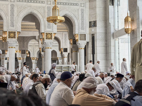 Suasana sebelum salat jumat di Masjidil Haram. Foto: Moh Fajri/kumparan
