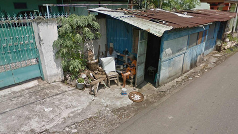 Google Maps 2016 merekam aktivitas pasangan lansia Karto dan Warsini. Dok: Tangkapan layar Google Maps