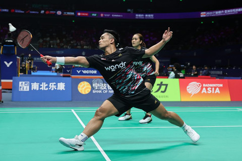 Ganda campuran Indonesia, Amri Syahnawi/Nita Marwah. Foto: PBSI