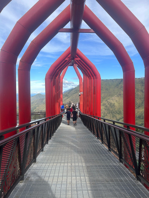 Menara Pandang Tele. Foto: Caroline Pramantie/kumparan