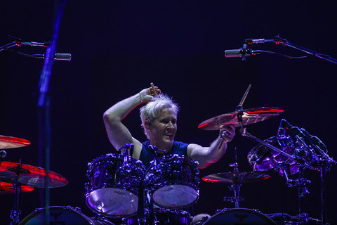 Drummer Foo Fighters Josh Freese. Foto: Miguel Schincariol/AFP