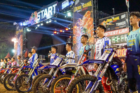 76 Rider menggelar kejuaraan balap motocross dan grasstrack Trial Game Dirt (TGD) 2025. Foto: Djarum Foundation