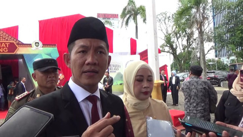 Bupati PALI Asgianto. Foto : Abdullah Toriq/Urban Id