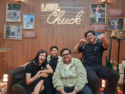 Converse Indonesia gandeng Reality Club untuk kampanye Love, Chuck. Foto: Converse Indonesia