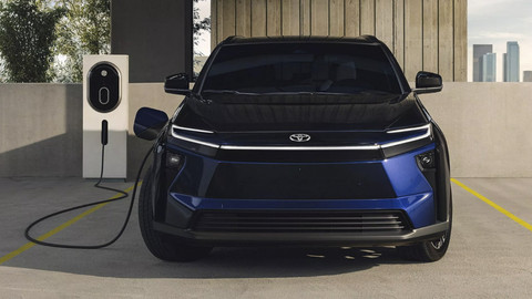 Eksterior Mobil listrik Toyota bZ untuk pasar Amerika. Foto: dok. Toyota