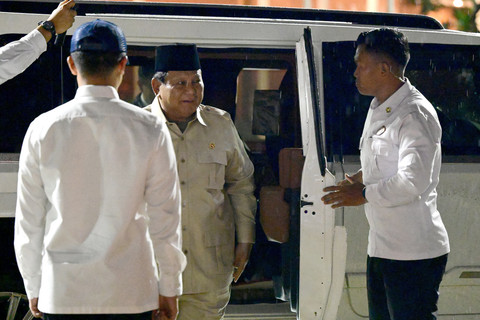 Presiden Republik Indonesia, Prabowo Subianto, bertolak menuju Thailand, pada Sabtu malam, 17 Mei 2025. Foto: Dok. Muchlis Jr - Biro Pers Sekretariat Presiden