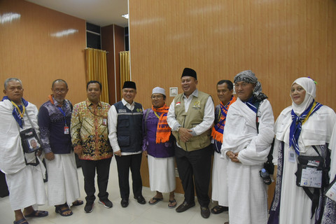 Kunjungan Embarkasi Indramayu Jawa Barat. Foto: Dok. Istimewa