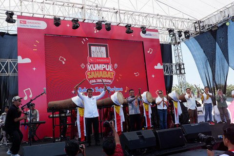 Pembukaan Daihatsu Kumpul Sahabat 2025 Tangerang di Alun-alun Tigaraksa. Foto: Aditya Pratama Niagara/kumparan