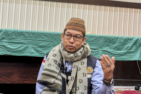 Pembimbing Ibadah (Musytasyar Din) PPIH Arab Saudi, Abdul Moqsith Ghazali. Foto: Moh Fajri/kumparan