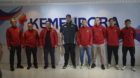 Timnas Minifootball Indonesia dapat dukungan penuh dari Menpora Dito untuk Berlaga di Piala Dunia Minifootball. Foto: Istimewa