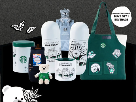 Anniversary ke-23, Starbucks Indonesia Hadirkan Merchandise Bertema Beruang. Foto: Starbucks Indonesia