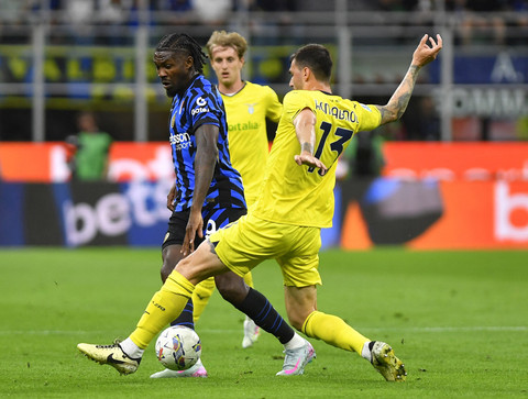 Inter Milan menjamu Lazio dalam pertandingan lanjutan Liga Italia 2024/25 di Stadion San Siro, Milan, Italia, Senin (19/5) dini hari WIB. Foto: REUTERS/Massimo Pinca